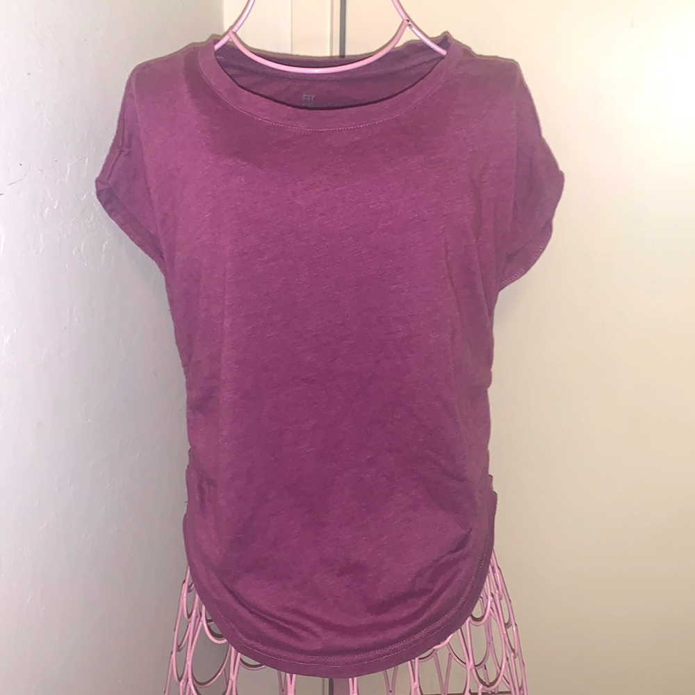 🎁Like New! Fit Collective Mauve Pink S/S Shirt- Small